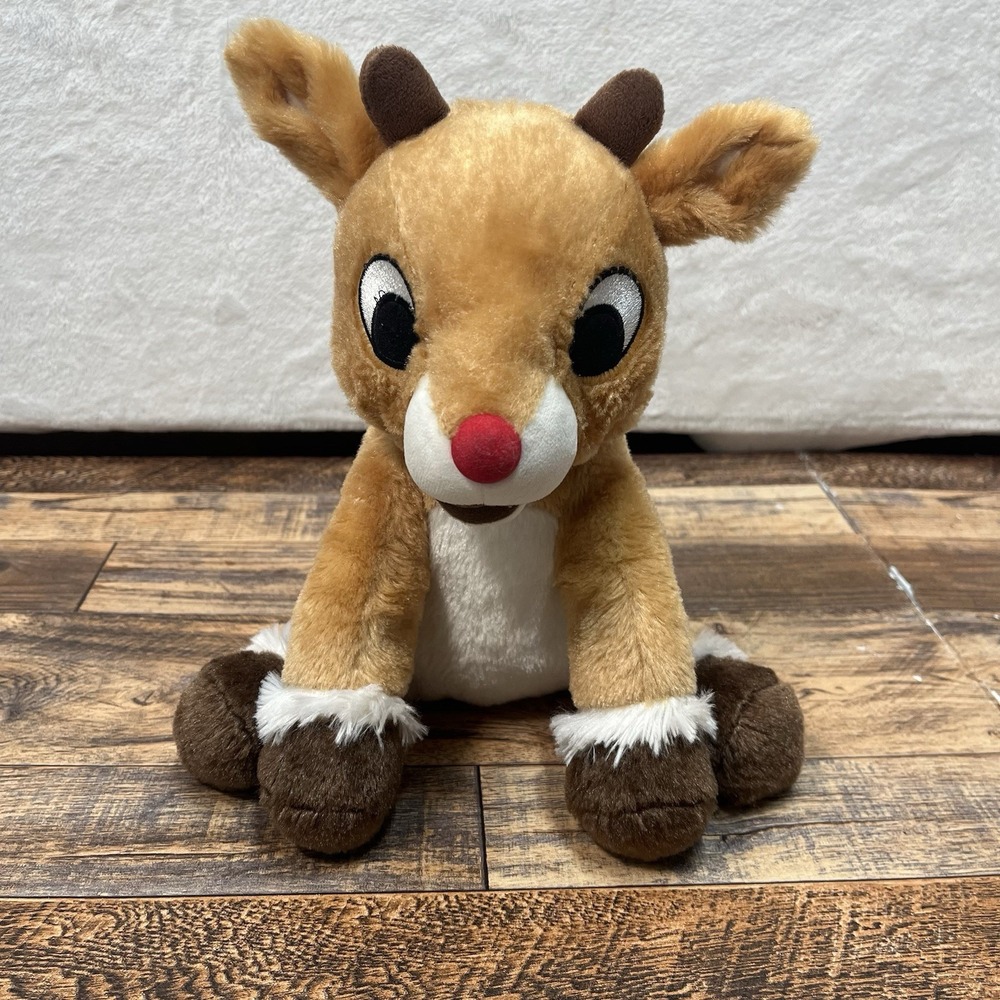 Rudolph the Red Nose Reindeer Holiday Plush Kohl's Cares Christmas Stuffy